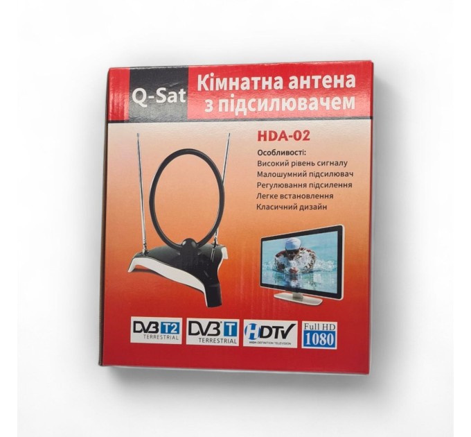 Кімнатна антена Qsat HDA-02