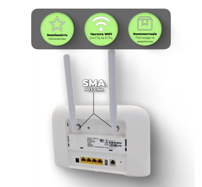 4G WiFi роутер Huawei B715-23c (до 450 мбит/сек)