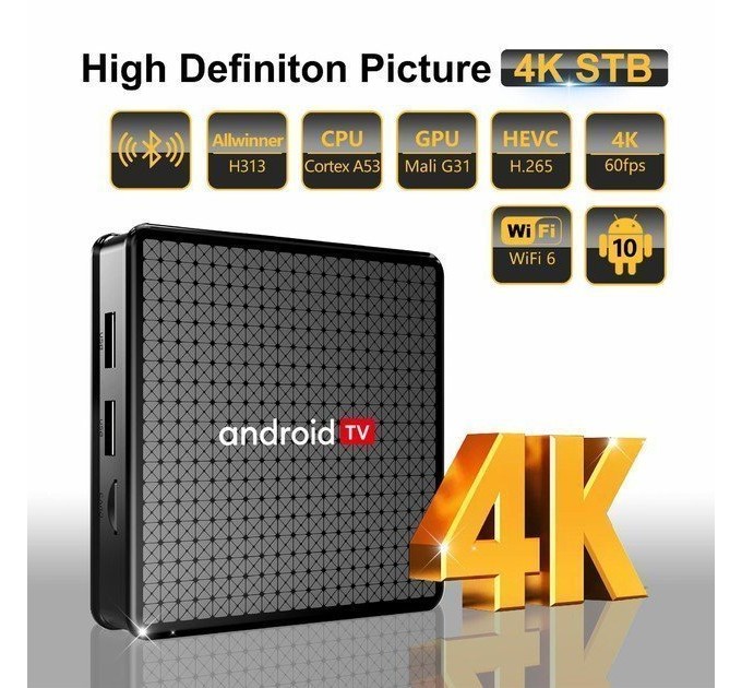 Смарт приставка X5 ATV 2GB/16GB с Bluetooth Пультом