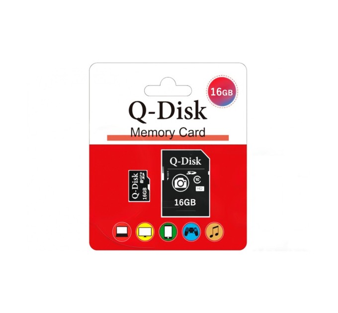 microSD 16 GB Q-Disk microSD 16 GB Q-Disk