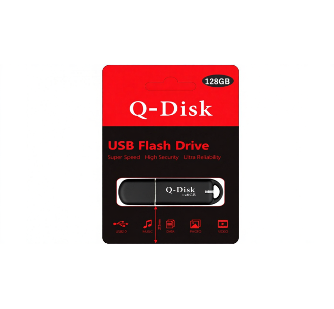 Флеш-накопичувач 128 GB Q-Disk