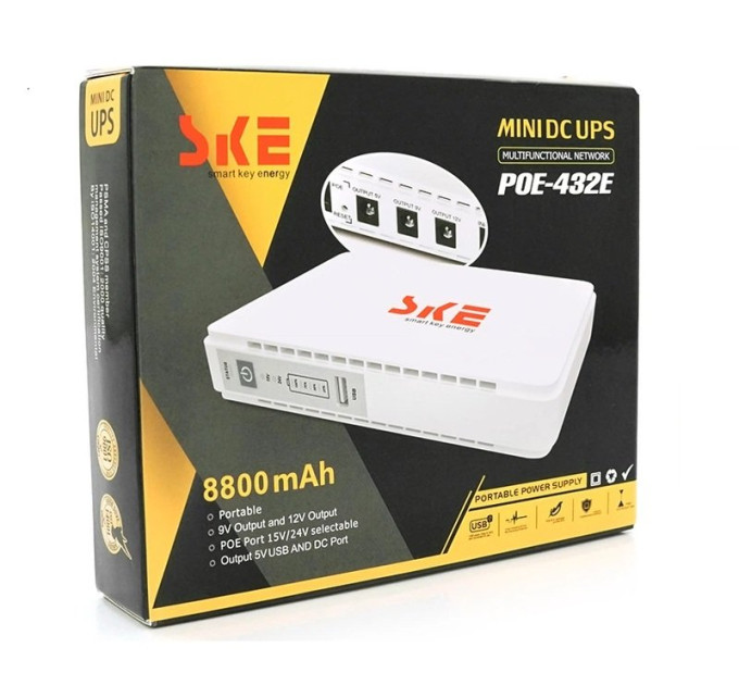 ДБЖ для Роутерів POE-432E 8800mAh 