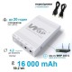 ИБП для роутера MINI UPS WGP103C (16000mAh, 5V, 12V) White ИБП для роутера MINI UPS WGP103C (16000mAh, 5V, 12V) White