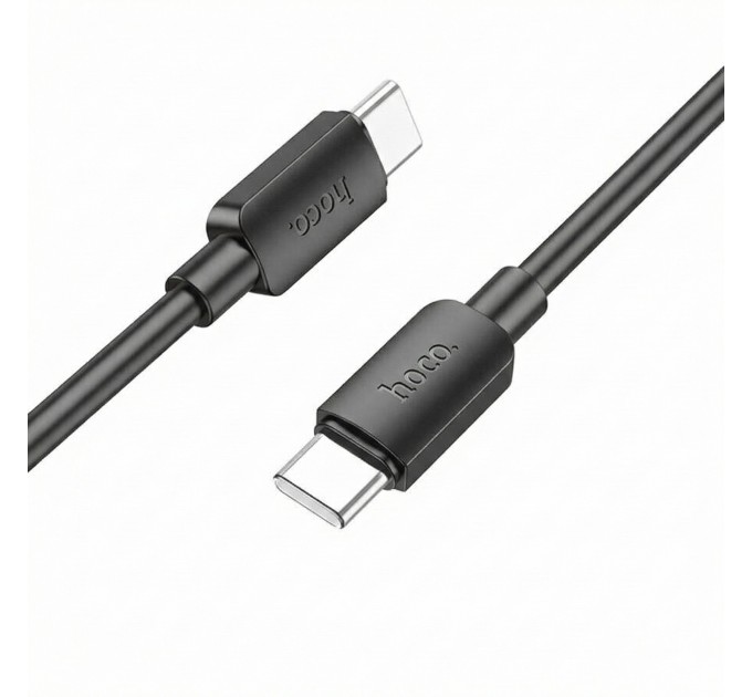 Hoco X-96 Type-C to Type-C 60W (1м, чорний)