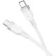 Hoco X-109 Type-C to Type-C 60W (1м, білий)