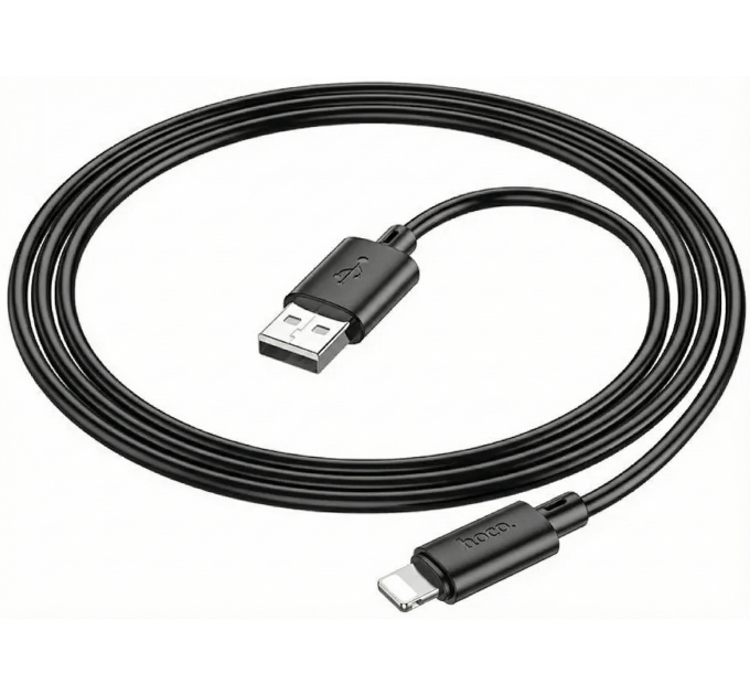 Hoco X-88 USB to Lightning (1м, черный)