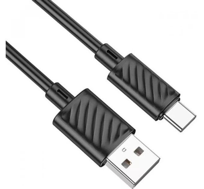 Hoco X-88 USB to Type-C (1м, чорний)