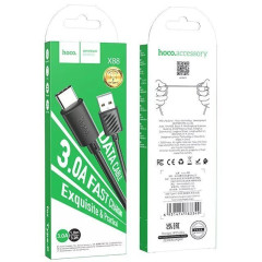 Hoco X-88 USB to Type-C (1м, чорний)