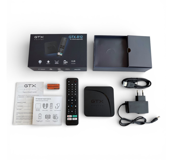 Смарт приставка Geotex GTX-R12 4/32Gb