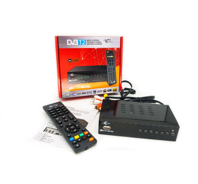 Цифровий ресивер uClan T2 6701 METAL