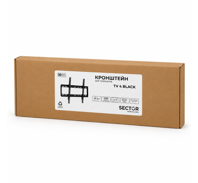 Кронштейн Sector ТV4 BLACK