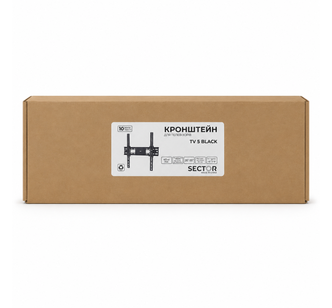 Кронштейн Sector ТV5 BLACK