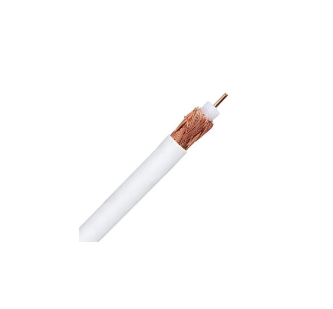 Коаксіальний кабель EUROSAT RG58U white (мідь)