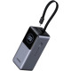 Power Bank Ugreen 20000mAh 130W PD/QC, USB-A, USB-С In/Out with built-in USB-C cable (PB723) Gray