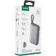Power Bank Ugreen 20000mAh PB550 67W USB-A, USB-C In/Out, with built-in USB-C cable Grey