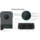 Інвертор Marsriva MR-SPH4200 TWIN 4,2kW 24V з Wi-Fi