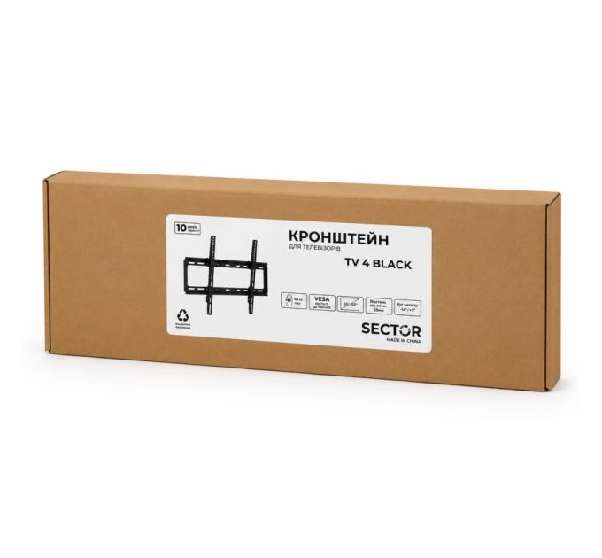 Кронштейн Sector ТV4 BLACK