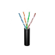Кабель FinMark UTP Cat5e 4P 24AWG PE Black зовнішній (1м)
