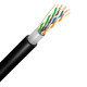 Кабель FinMark UTP Cat5e 4P 24AWG PE Black зовнішній (1м)