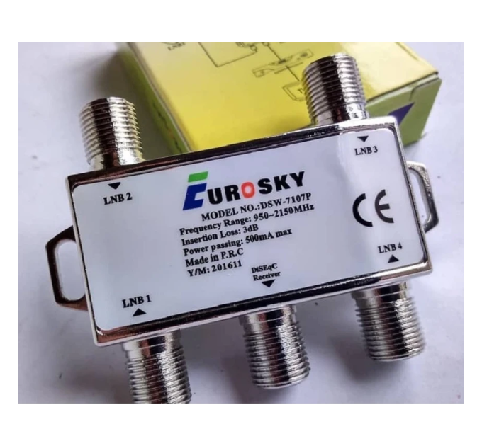 DISEqC-перемикач EuroSky DSW-7107P