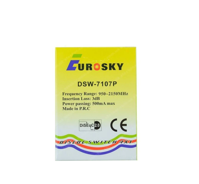 DISEqC-перемикач EuroSky DSW-7107P