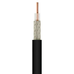 Кабель коаксіальний Eurosat RG-58U black (1м) Кабель коаксіальний Eurosat RG-58U black (1м)