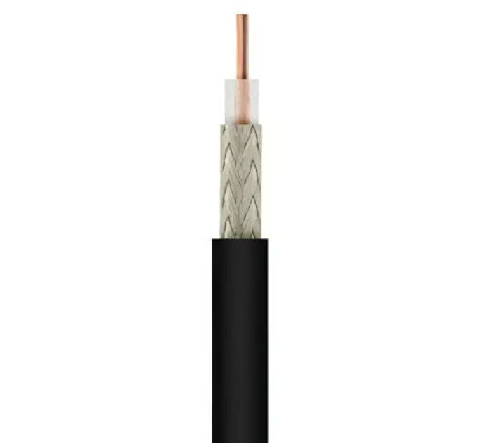 Кабель коаксіальний Eurosat RG-58U black (1м) Кабель коаксіальний Eurosat RG-58U black (1м)