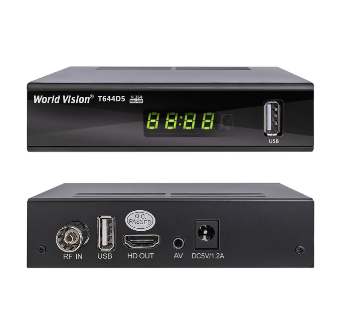 Цыфровой ресивер World Vision T644D5 FM
