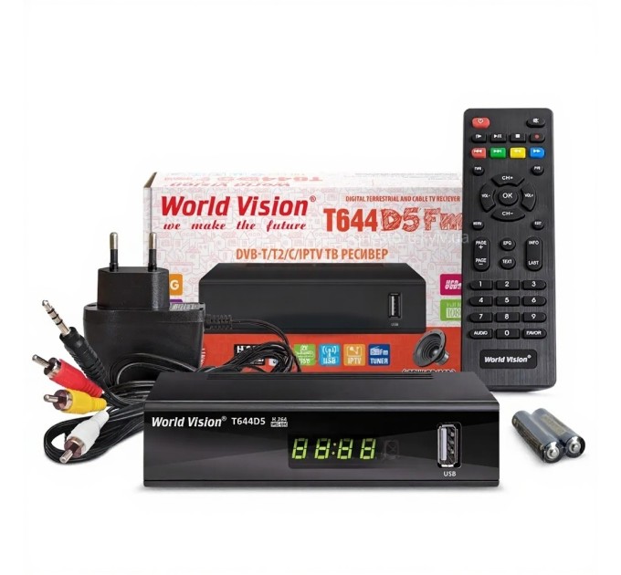 Цыфровой ресивер World Vision T644D5 FM