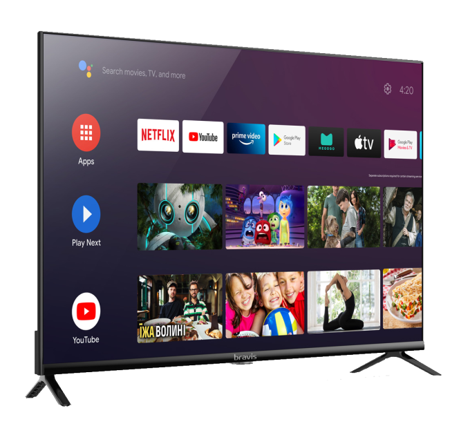 LED-телевізор Bravis 43K6000U  (6999004)