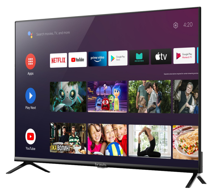 LED-телевізор Bravis 43K6000U  (6999004)