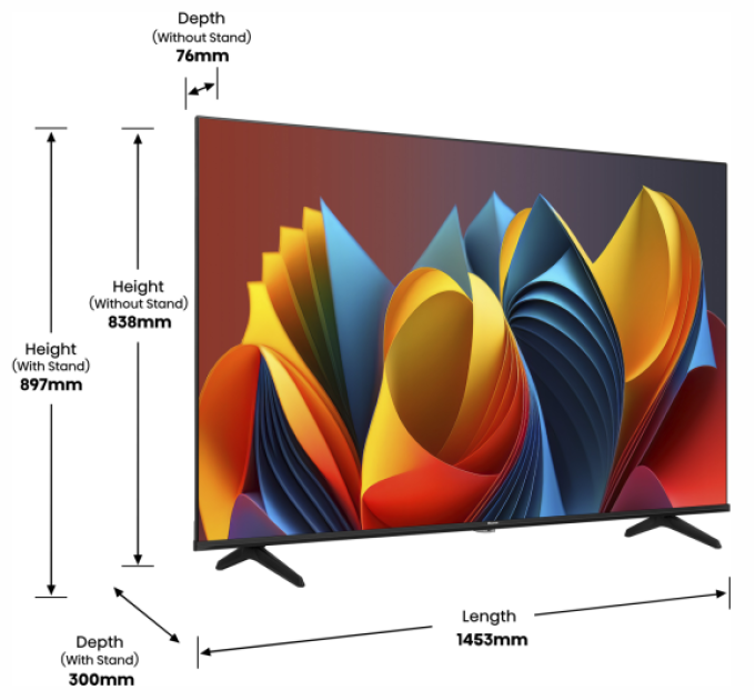 LED-телевізор Hisense 65E7NQ  (7005320)