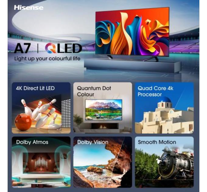 LED-телевізор Hisense 65A7NQ  (7063903)