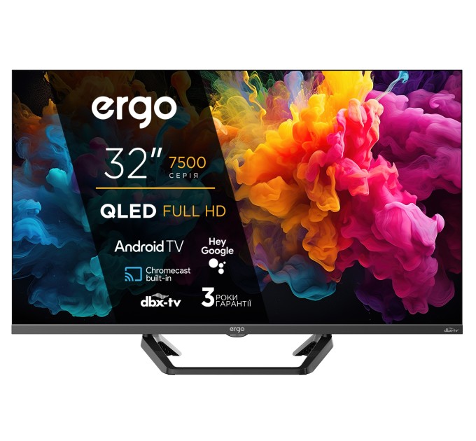 Телевізор ERGO 32JFQ7500 (7108574) Телевізор ERGO 32JFQ7500 (7108574)