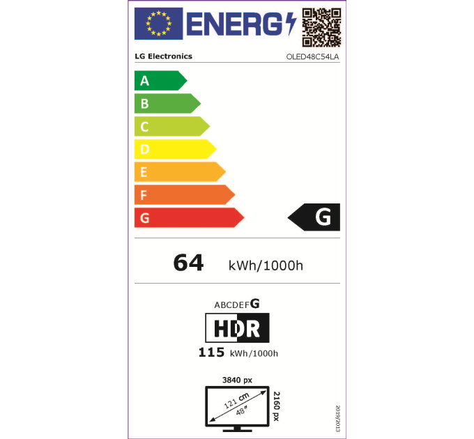 LED-телевізор LG OLED48C54LA  (7120118)