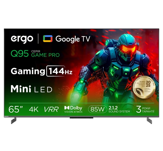 Телевізор ERGO 65MQ95 Game PRO  (7123539)