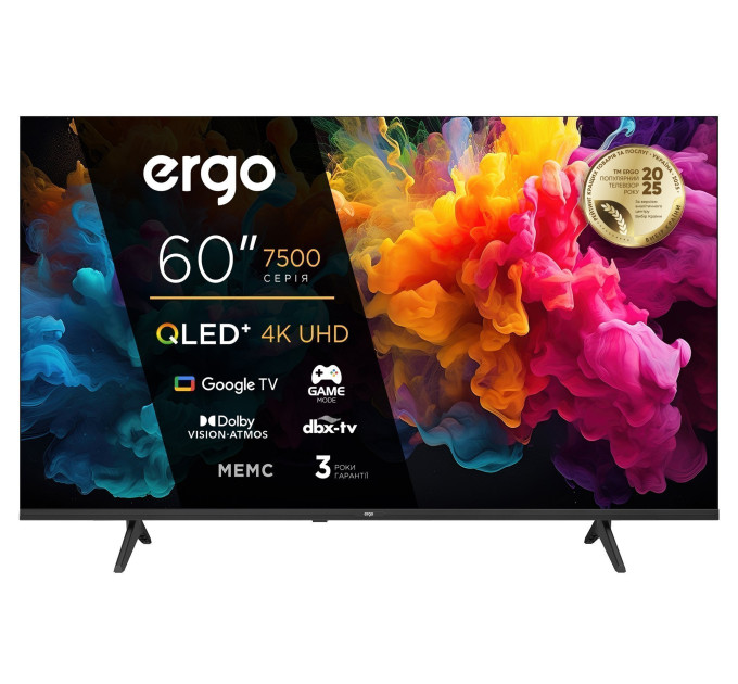 Телевізор ERGO 60JUQ7500 (7132977) Телевізор ERGO 60JUQ7500 (7132977)