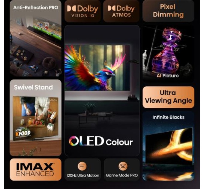 LED-телевізор Hisense 55A85Q  (7134193)