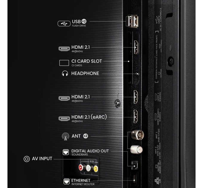 LED-телевізор Hisense 43E7Q  (7134223)