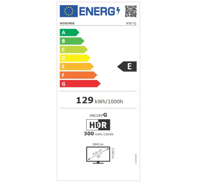 LED-телевізор Hisense 85E7Q  (7134229)