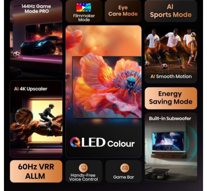 LED-телевізор Hisense 98E7Q (7134230)