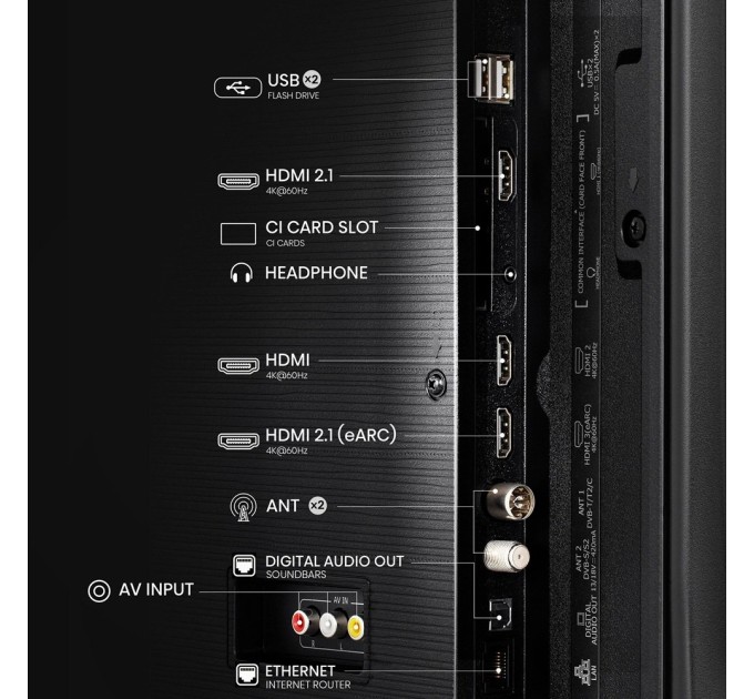 LED-телевізор Hisense 50A6Q  (7134232)