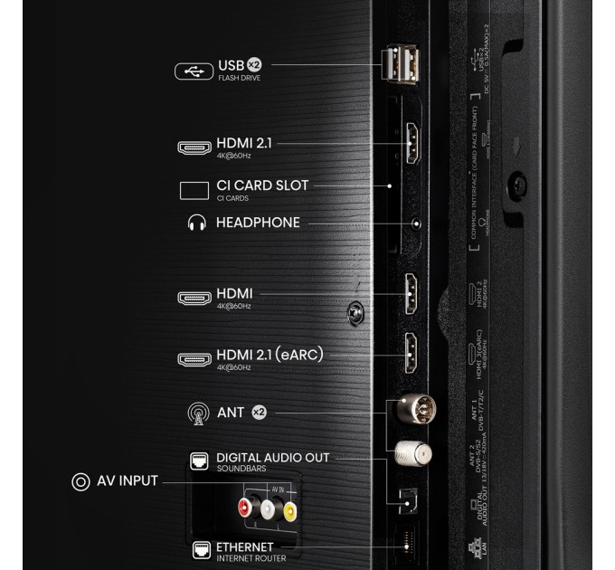 LED-телевізор Hisense 55A6Q  (7134233)