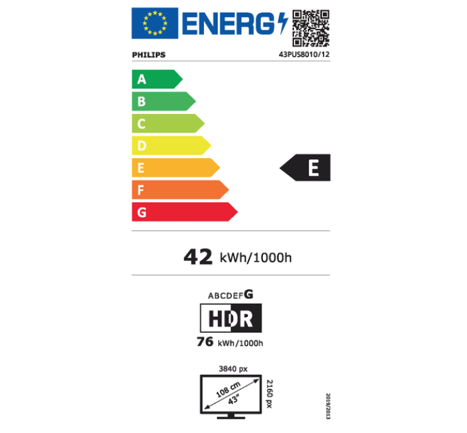 LED-телевізор Philips 43PUS8010/12  (7135355)