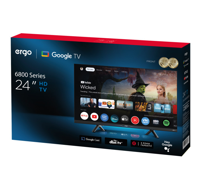 Телевізор ERGO 24JHS6800 (7221381)