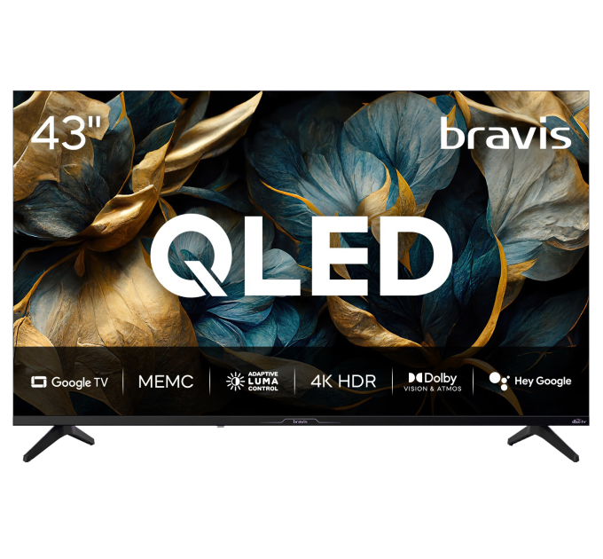 LED-телевізор Bravis 43L7000Q  (7221383)