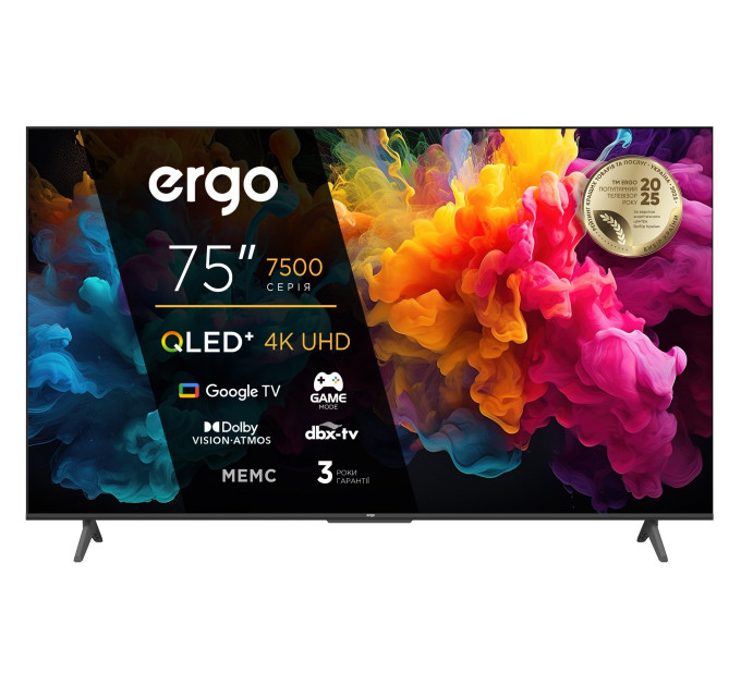 Телевізор ERGO 75JUQ7500 (7228516)