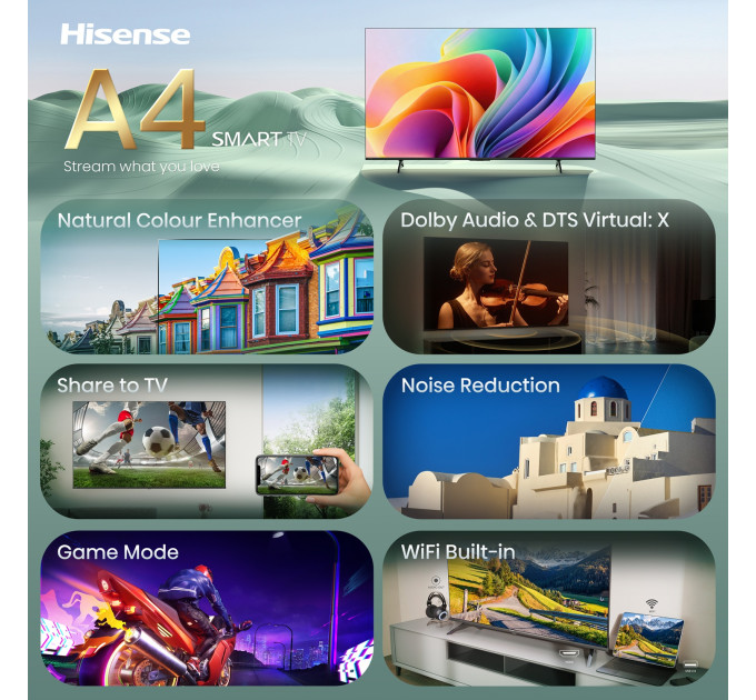 LED-телевізор Hisense 32A4S  (7262256)