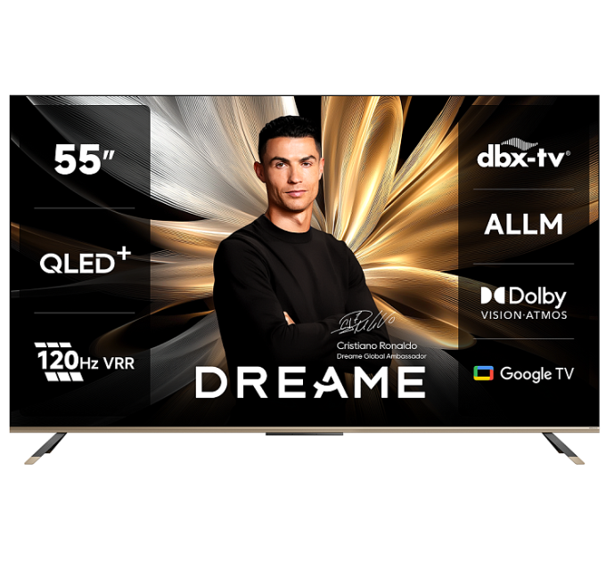 LED-телевізор Dreame Vivid QLED 4K TV 55Q100 (7262667) LED-телевізор Dreame Vivid QLED 4K TV 55Q100 (7262667)