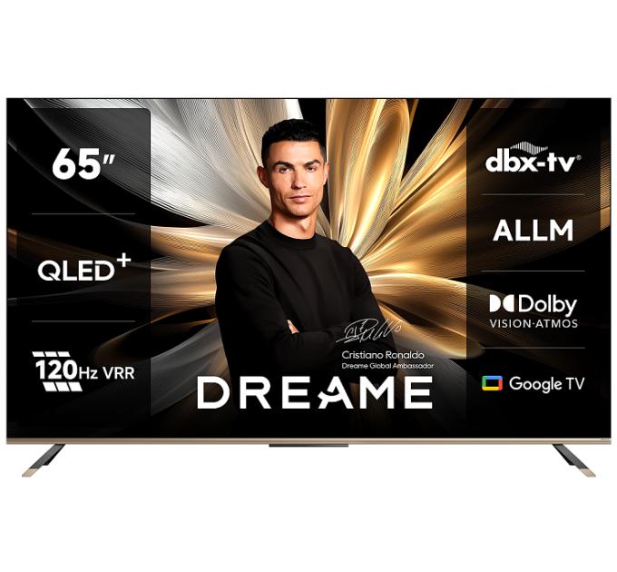 LED-телевізор Dreame Vivid QLED 4K TV 65Q100 (7262668) LED-телевізор Dreame Vivid QLED 4K TV 65Q100 (7262668)